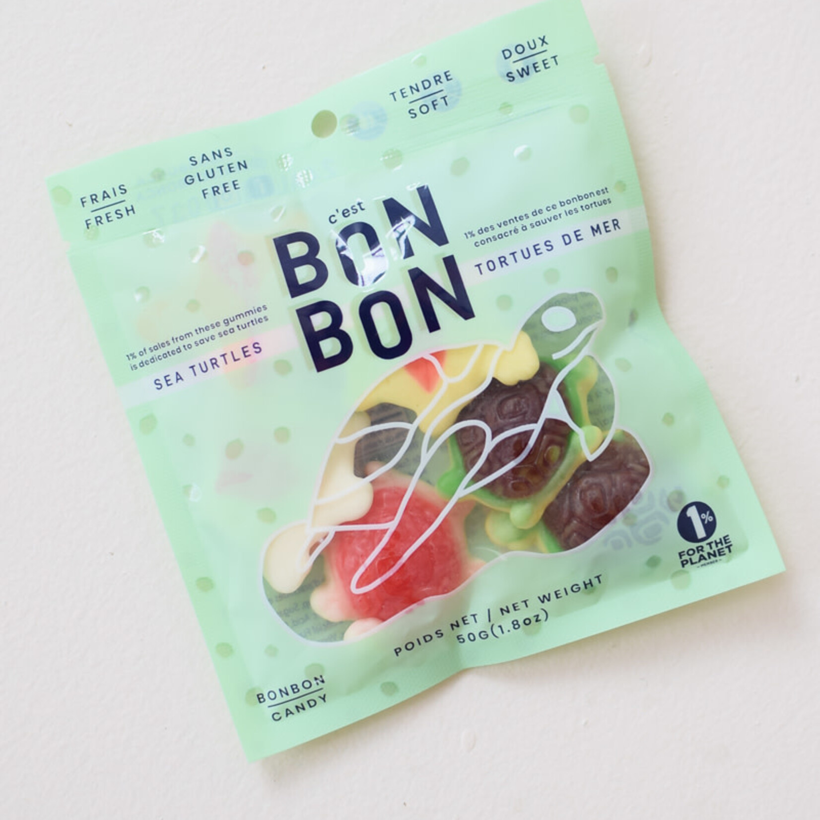 Bonbons Tortues de mer - mini sachet 50gr