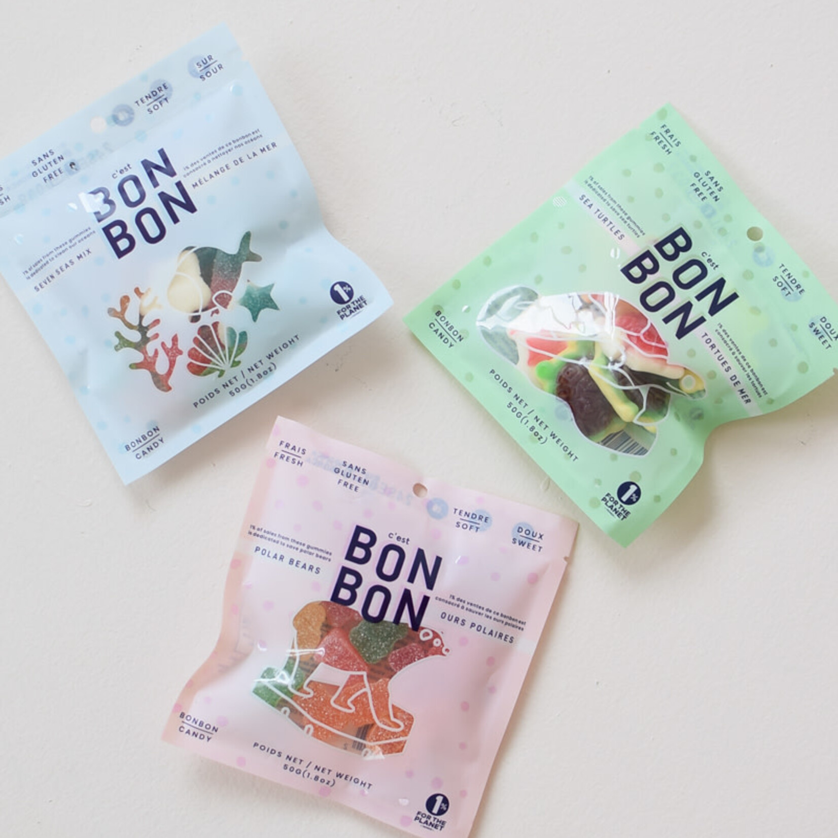 Bonbons Tortues de mer - mini sachet 50gr