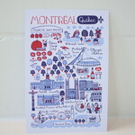 Montreal city print