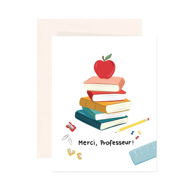 Card - Merci prof