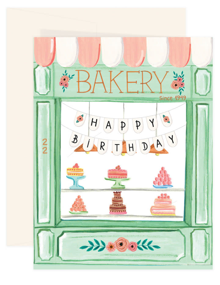 Paige & Willow Greeting Card - Bakery