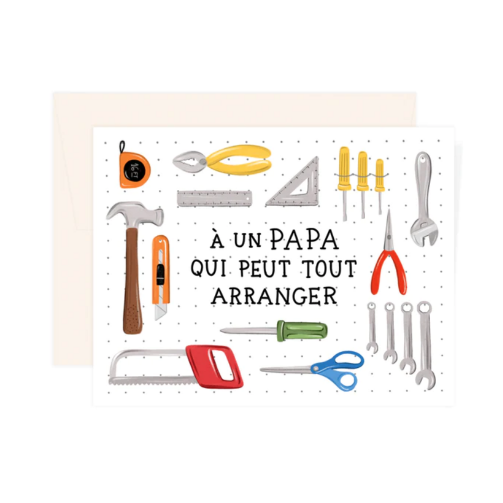 Greeting Card - Papa peut tout arranger