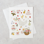 Card - Spring chicken