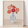 Marie-Lise Poster Bouquet poppies