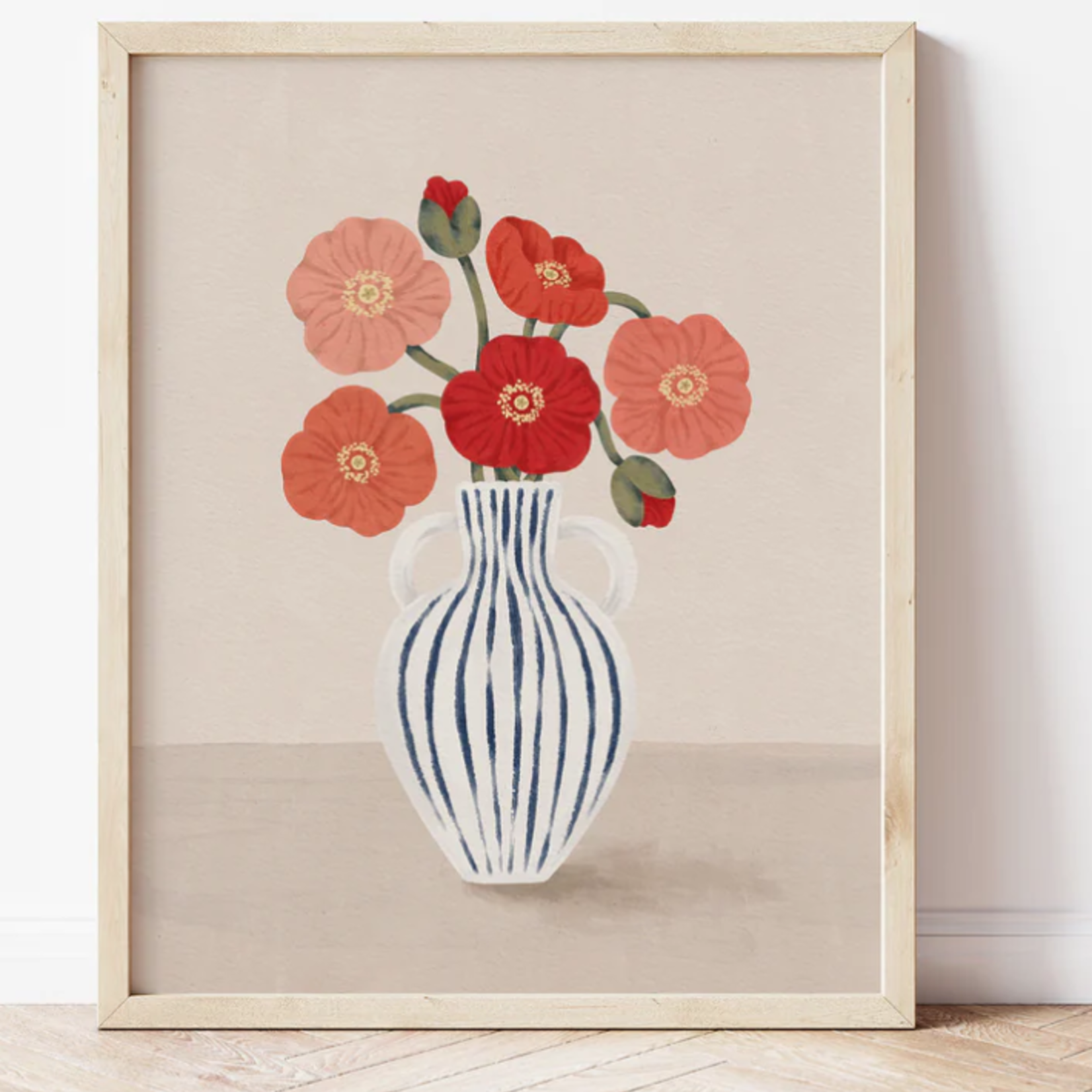 Poster Bouquet poppies
