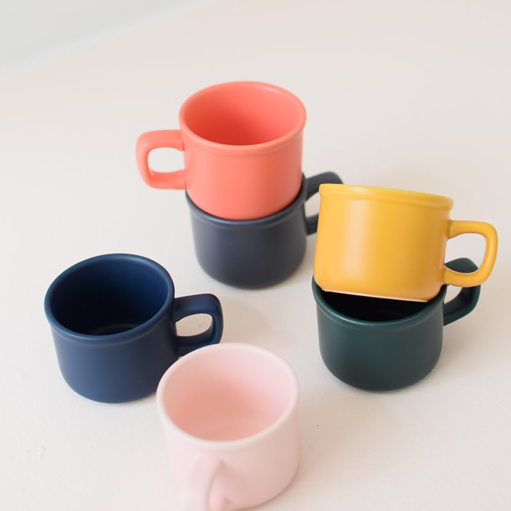 Matte espresso cup