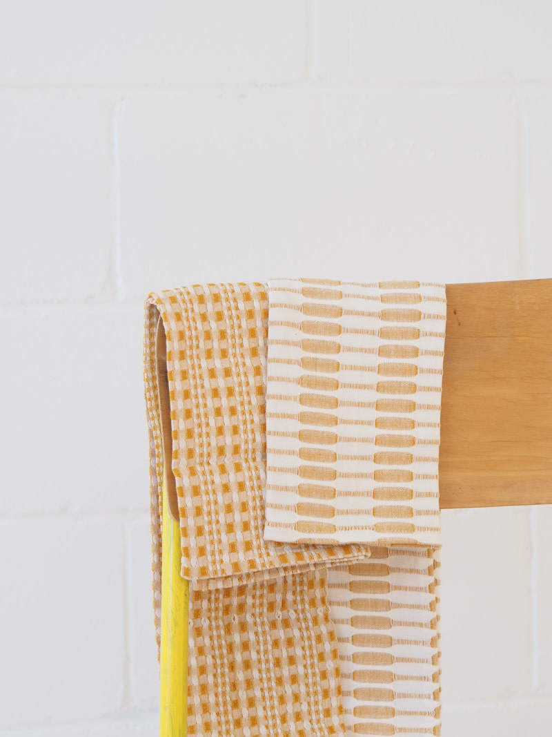 Duo dishcloths - Ochre