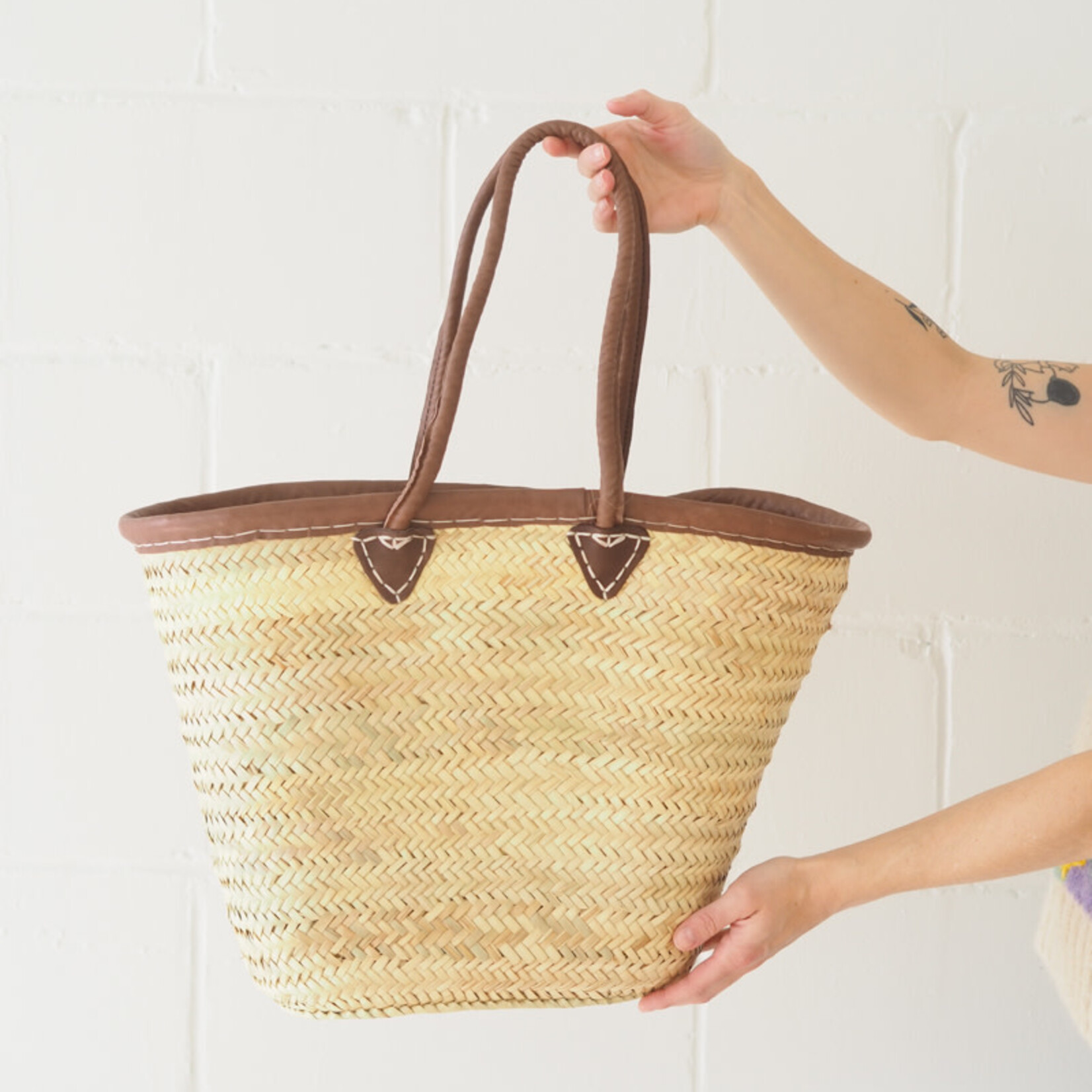 Provence basket - long strips