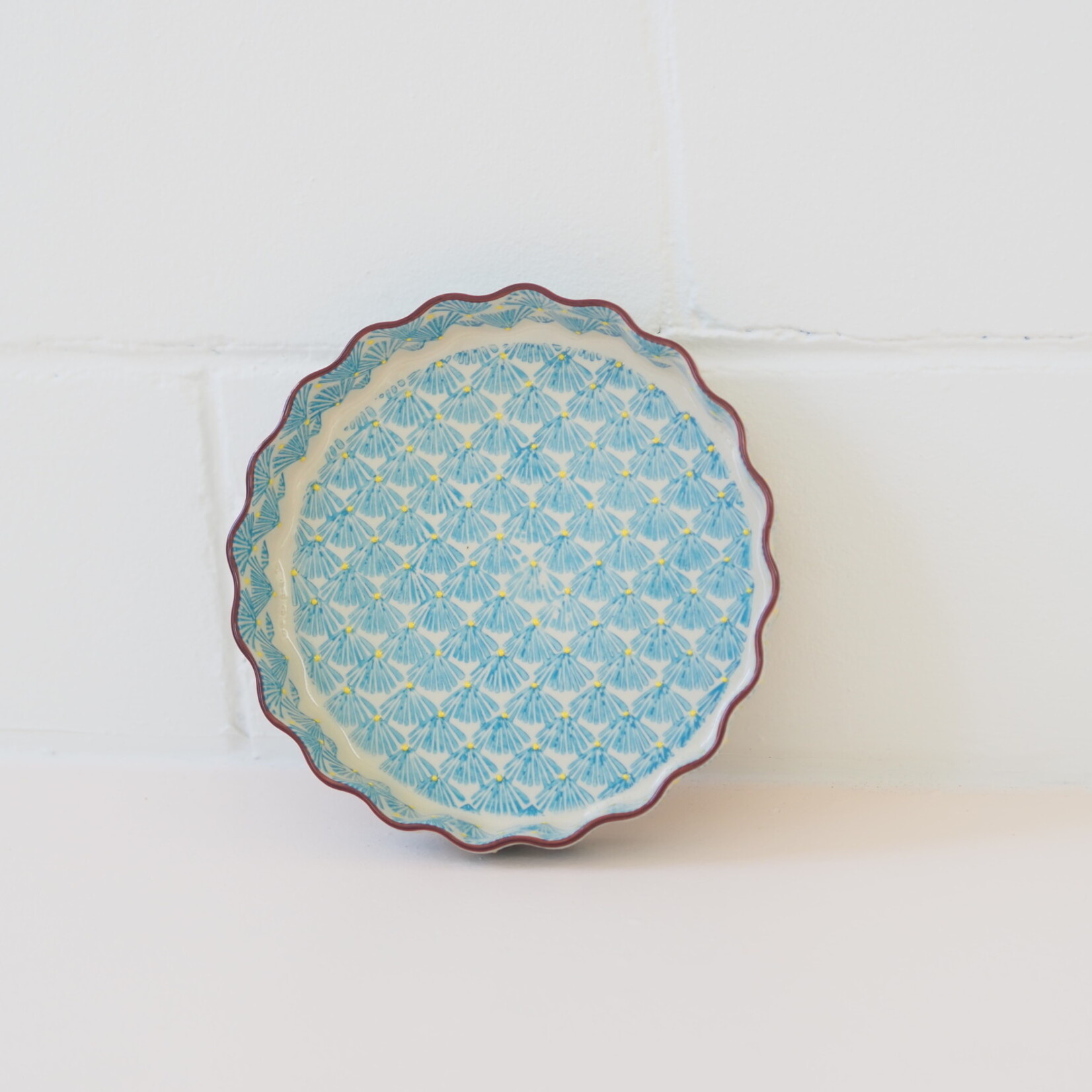 Plat à tarte Art Déco - 22cm