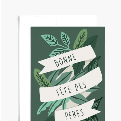 Carte - Bonne fête des pères