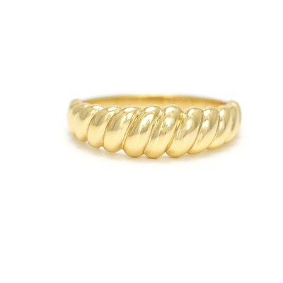 Twist ring - Gold