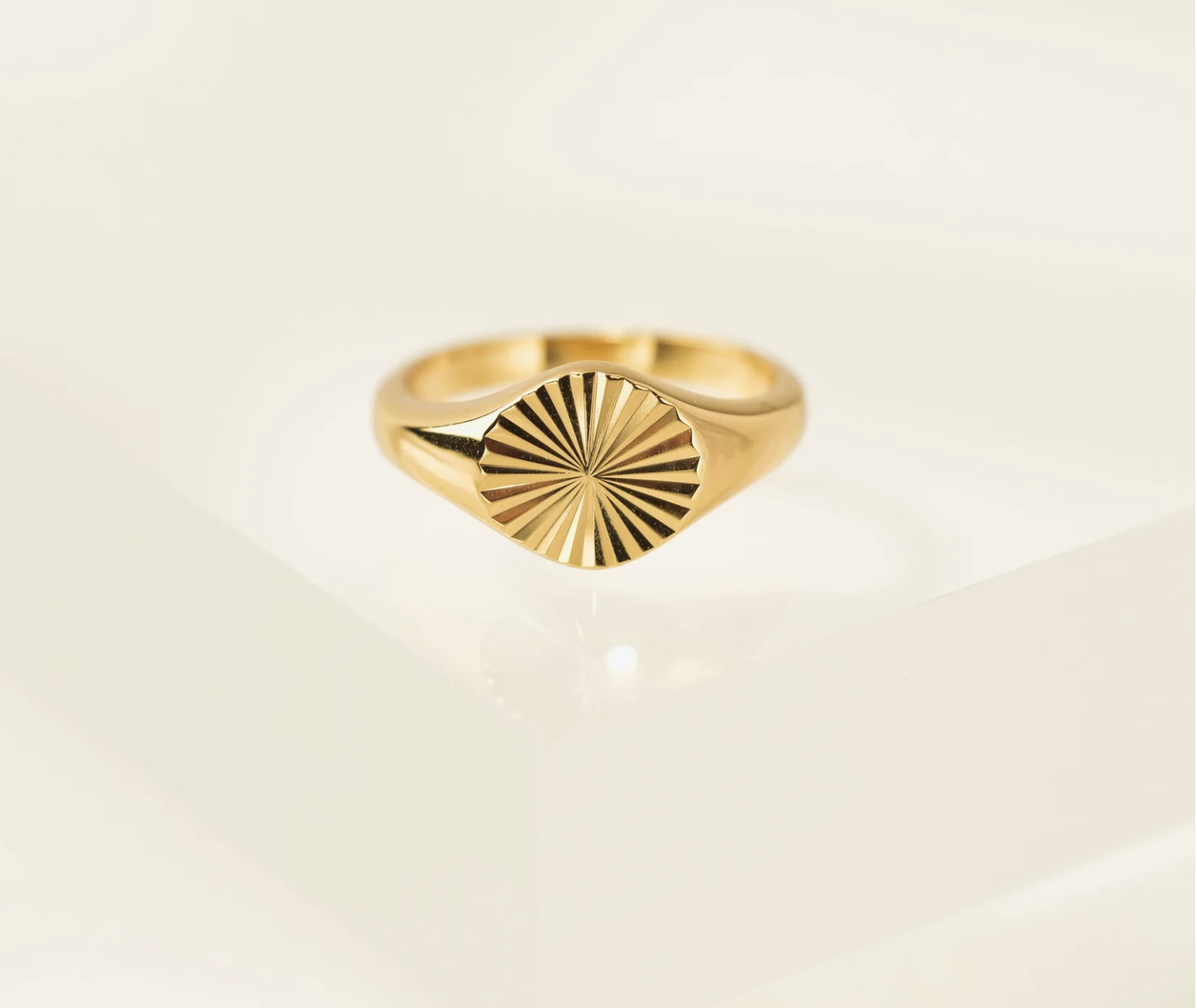 Sun Signet Ring