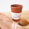 Terracotta cup