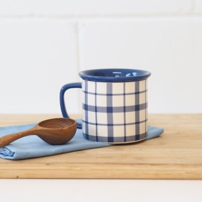 Blue Tile Mug