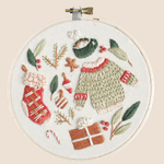 Kit Broderie - Noël Champêtre