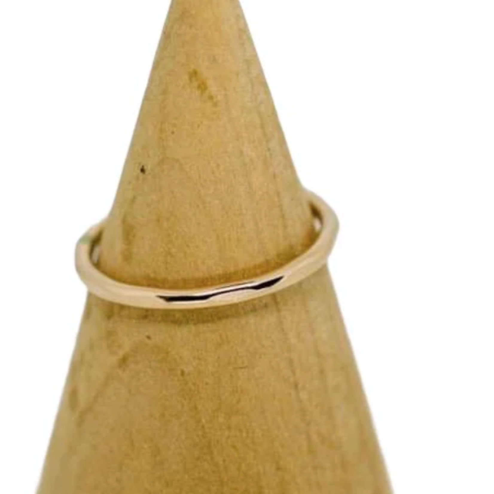 Bague Martelée or