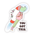Frog sticker