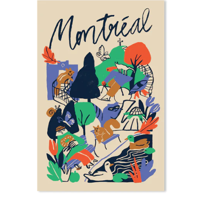 Card - Balade à Montréal
