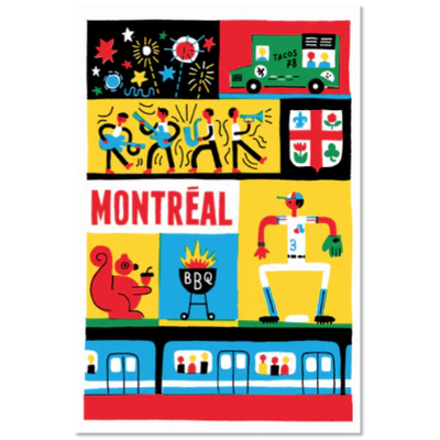 Card - Montréal Summer