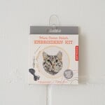 Mini embroidery kit - Cat