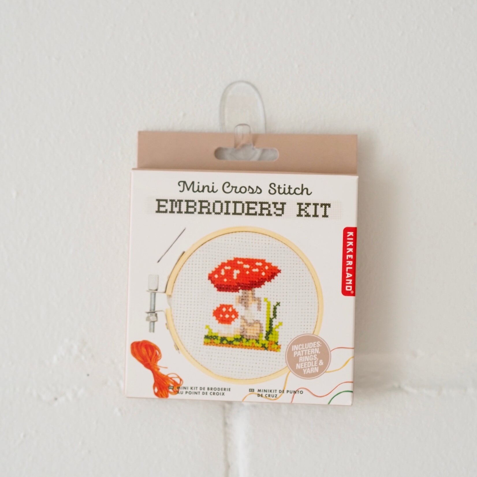 Mini kit broderie - Champignon