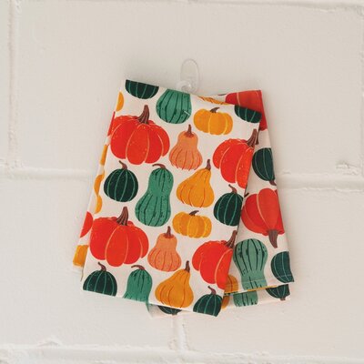 Duo dishcloths - Pumpkins