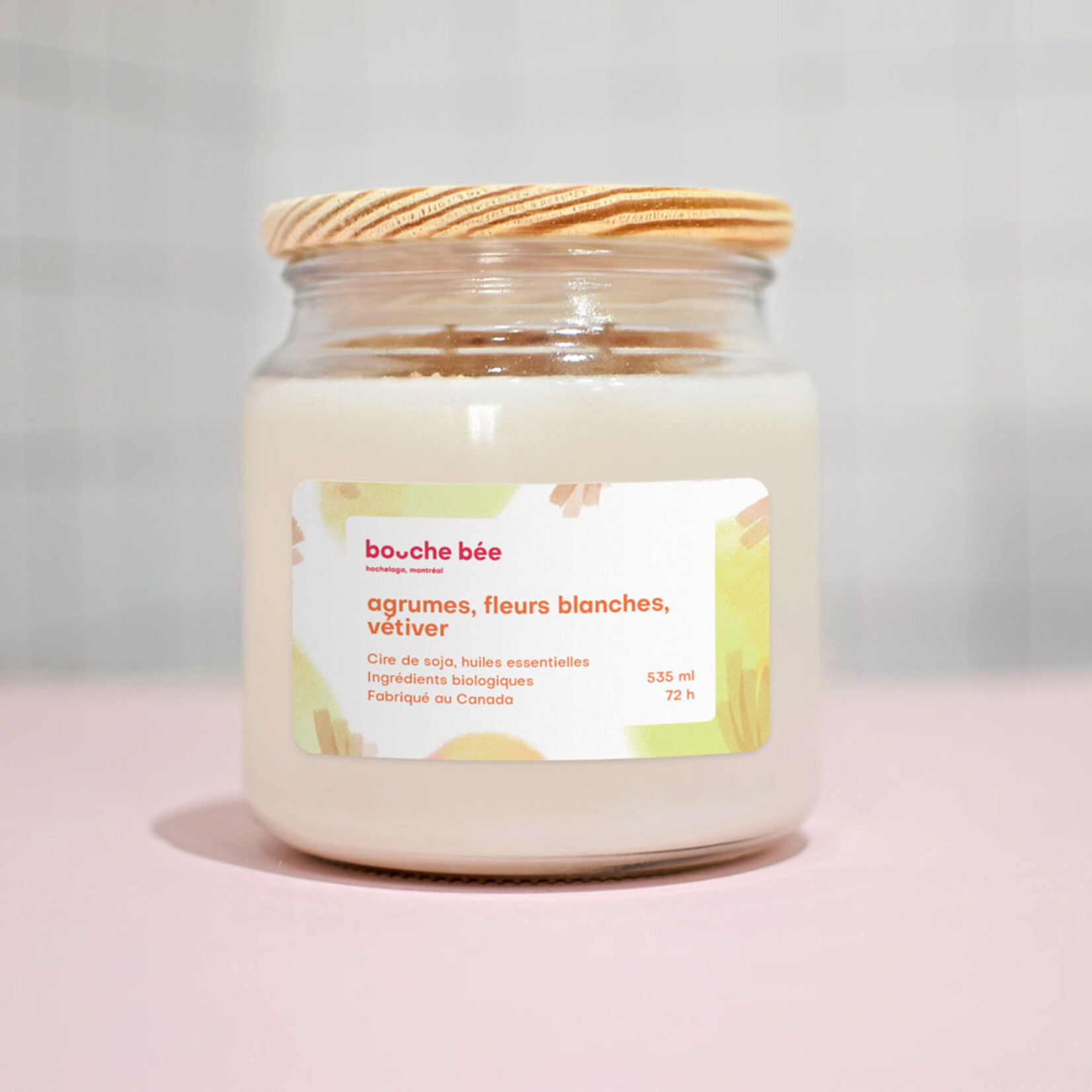 Citrus-White Flowers-Vetiver Candle