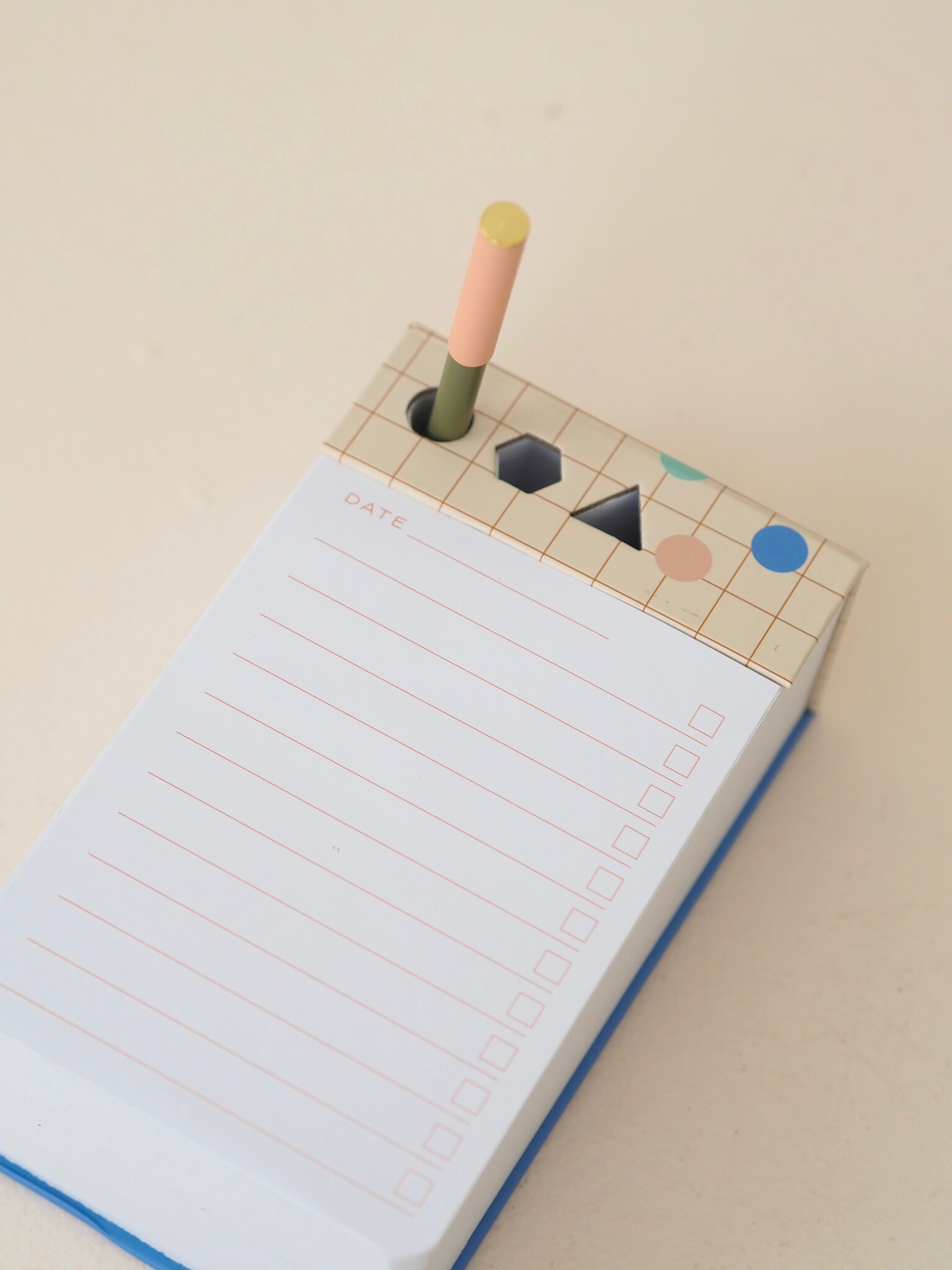 Pen holder notepad