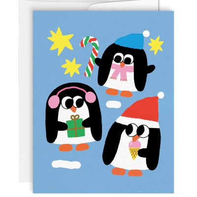 Card - Pingouins