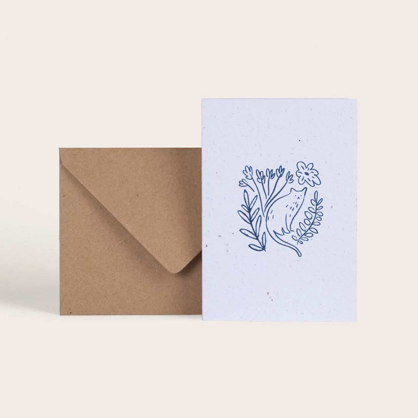 Greeting card - Cat walk