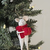 Ornament Mouse Red Gift