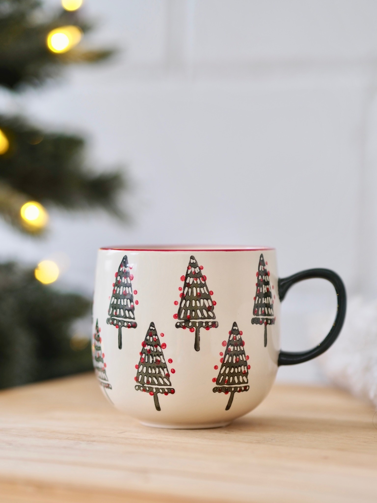Mug - Christmas trees
