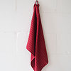 Red cotton linen