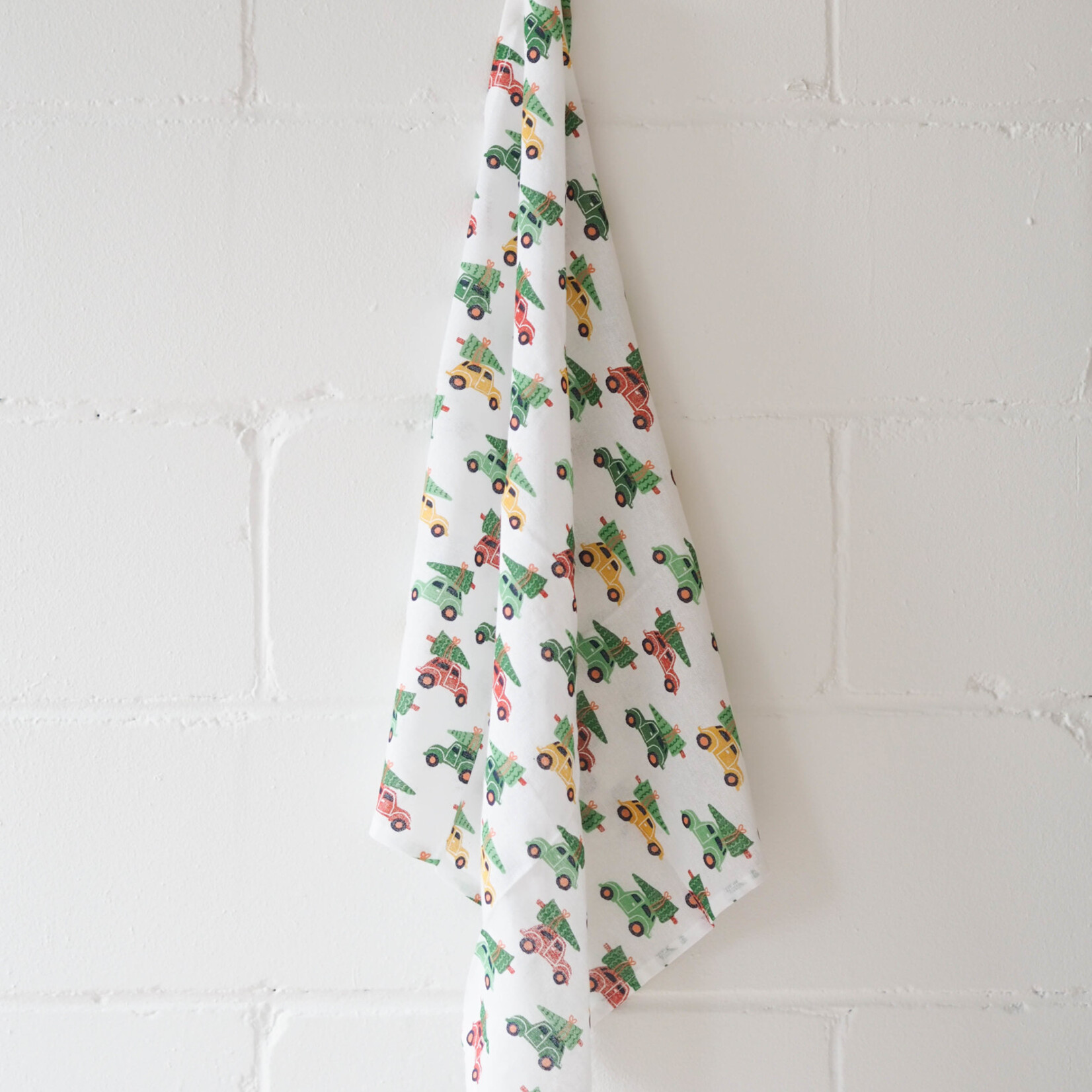 Duo of dishcloths - Christmas village