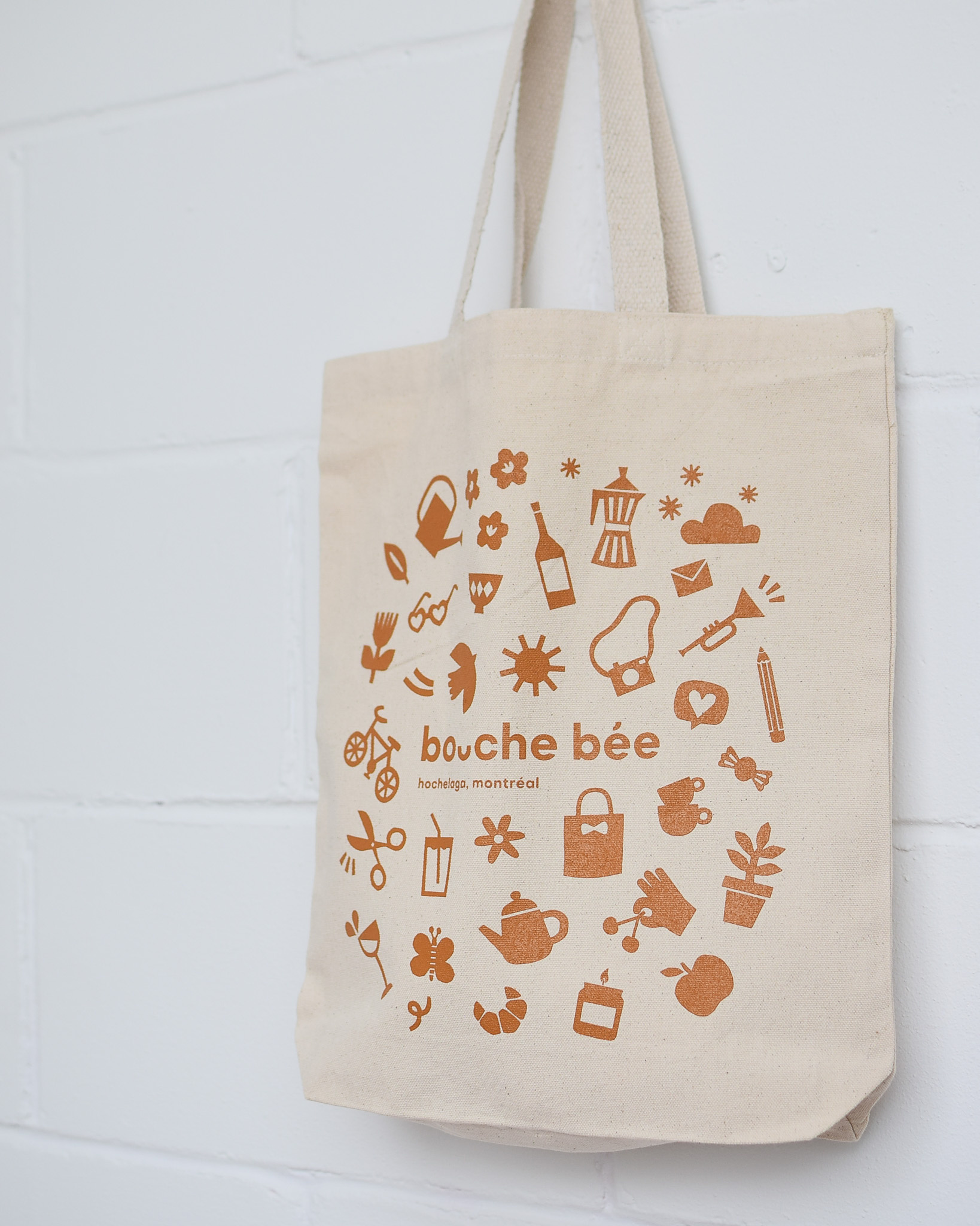 Totebag illustré Bouche Bée