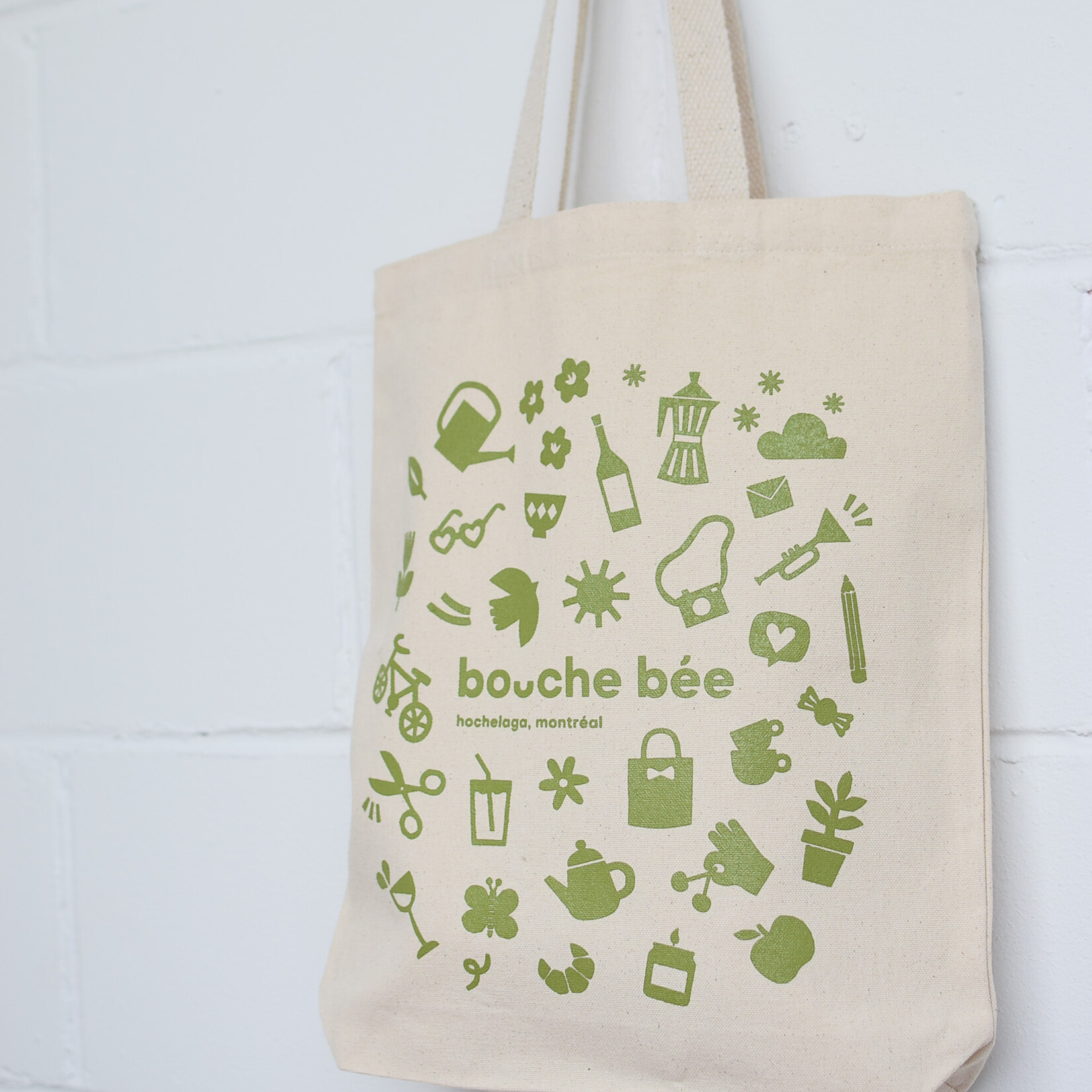 Totebag illustré Bouche Bée