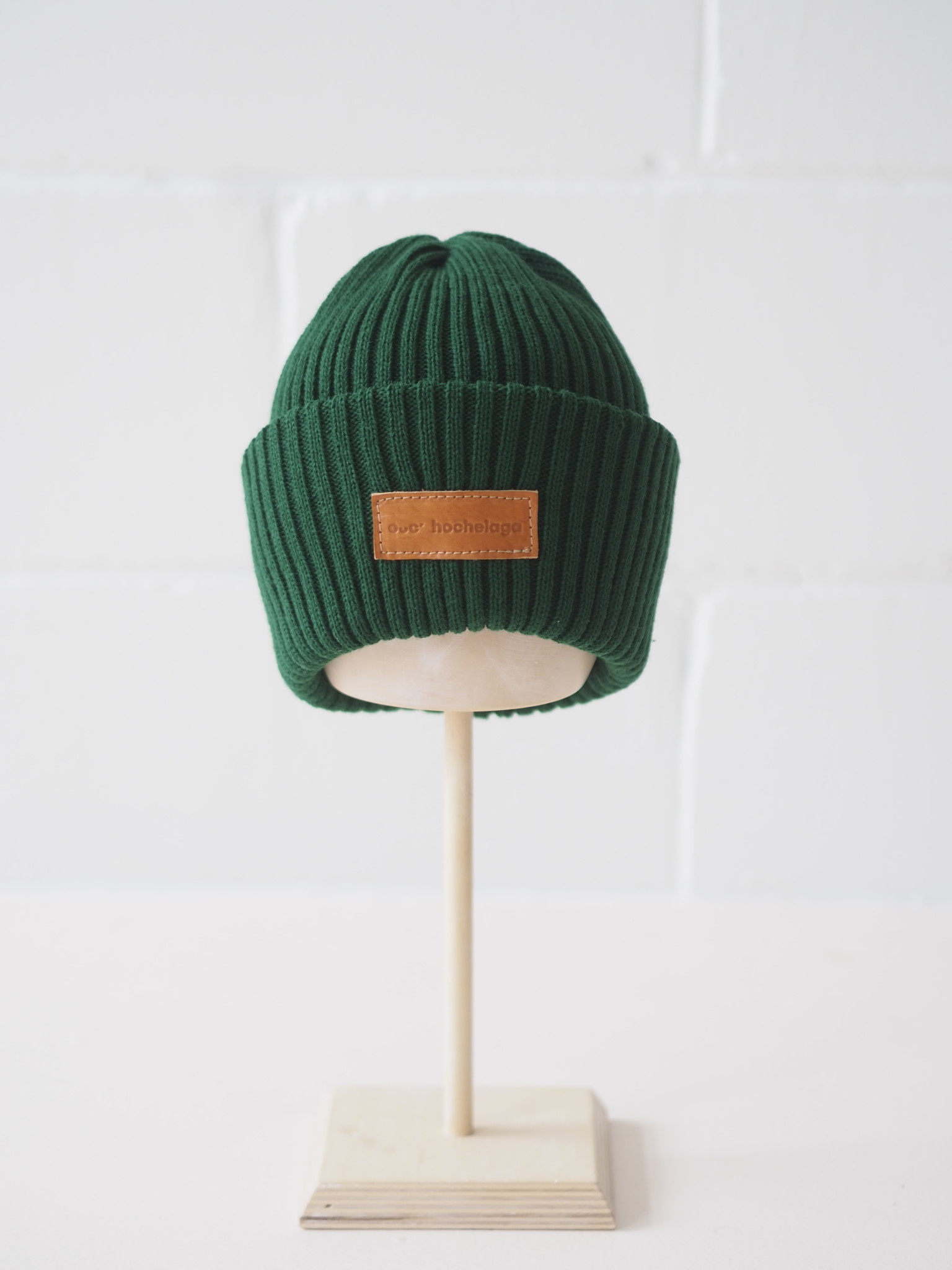 Dark green Hochelaga hat