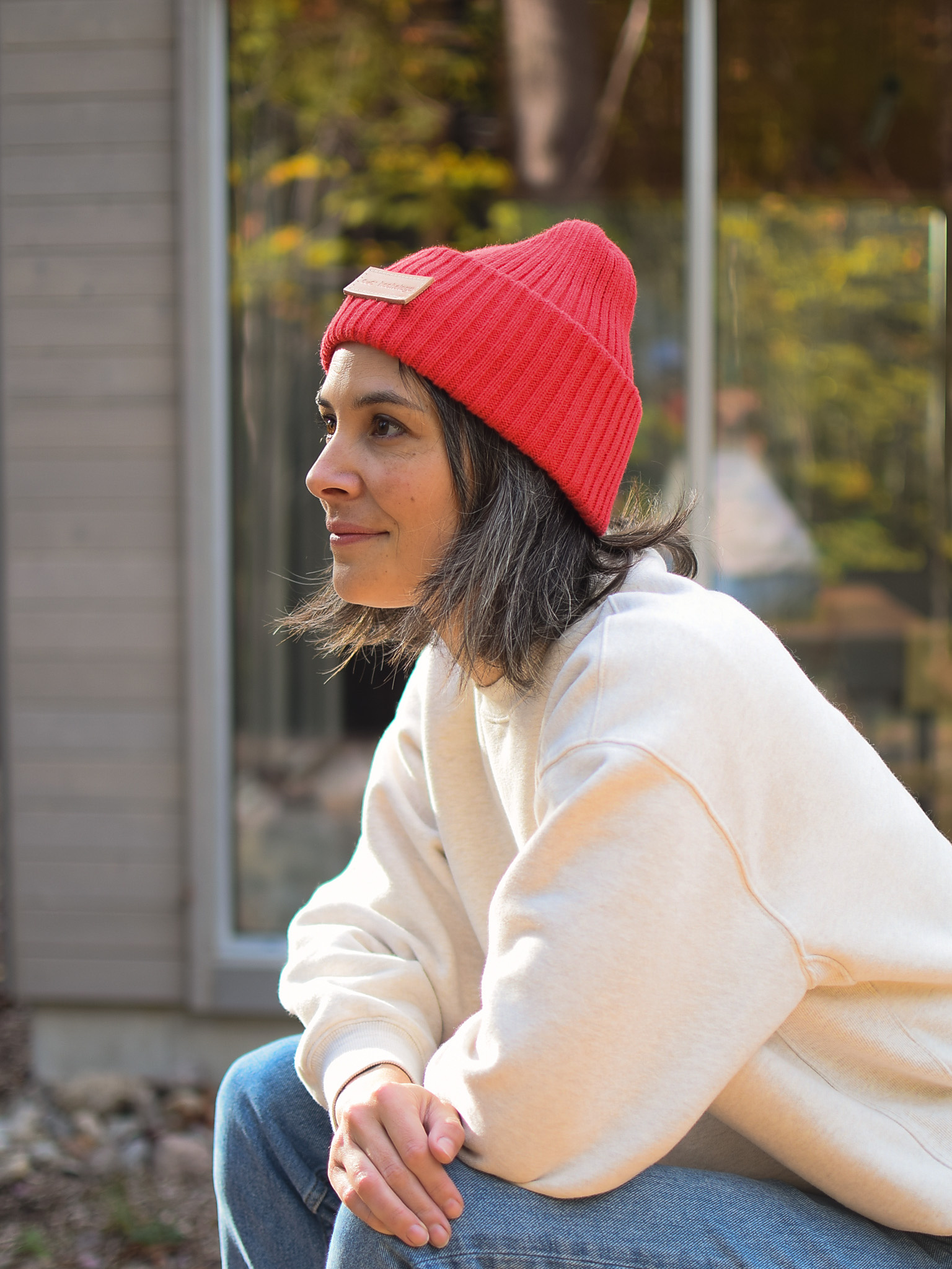 Bonnet Hochelaga Rouge néon