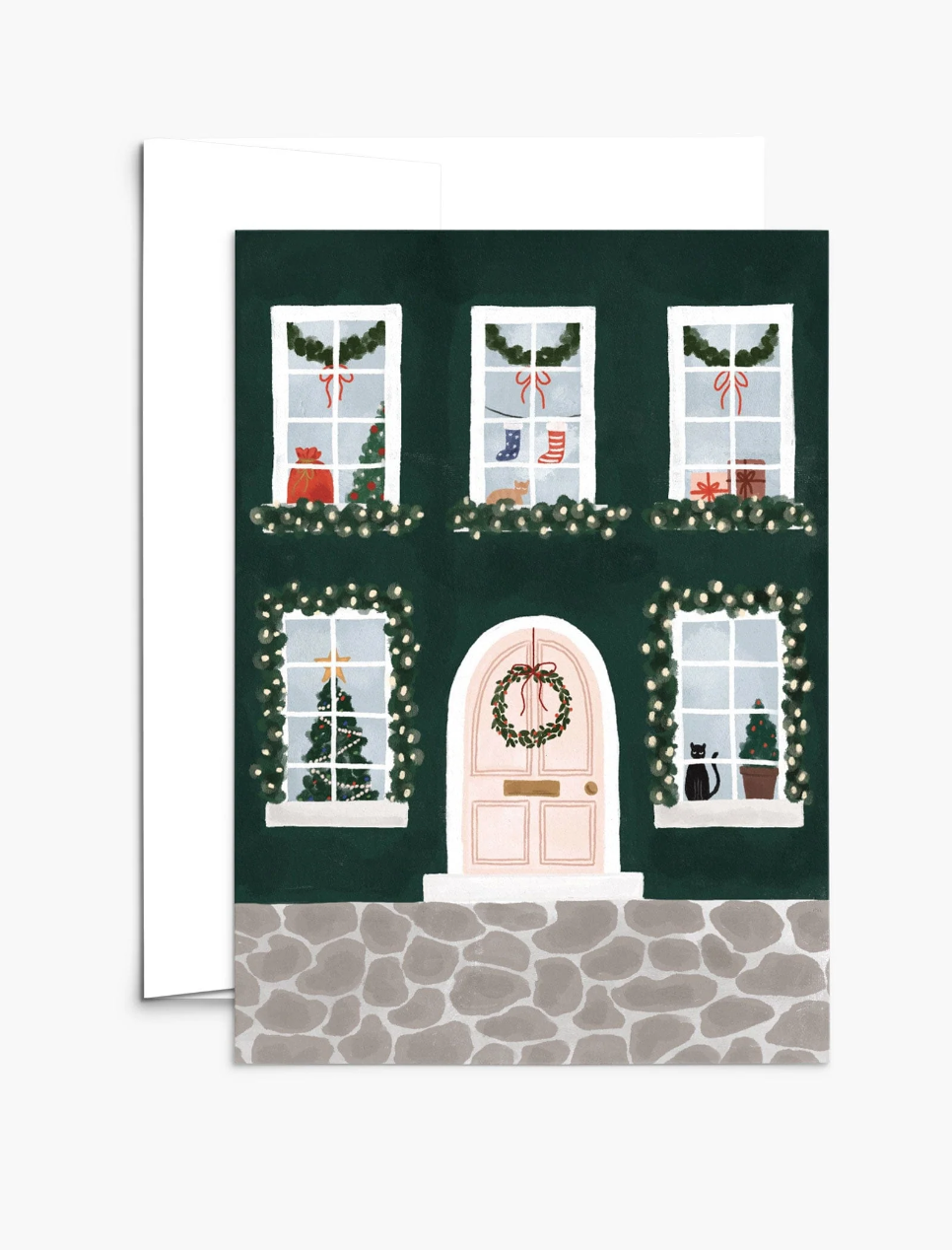 Greeting card -  Maison de Noël