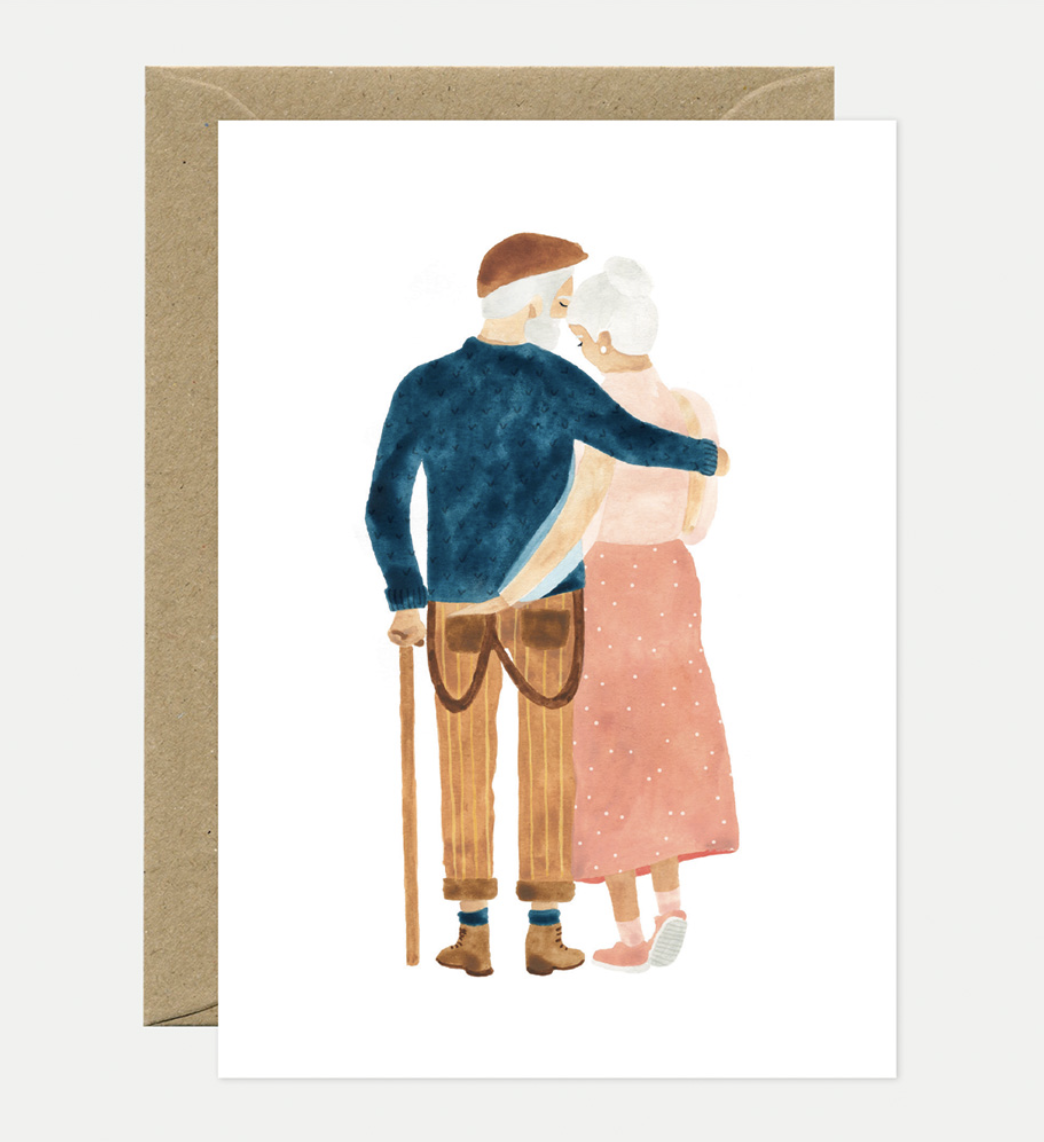 Greeting card -  Forever lovers