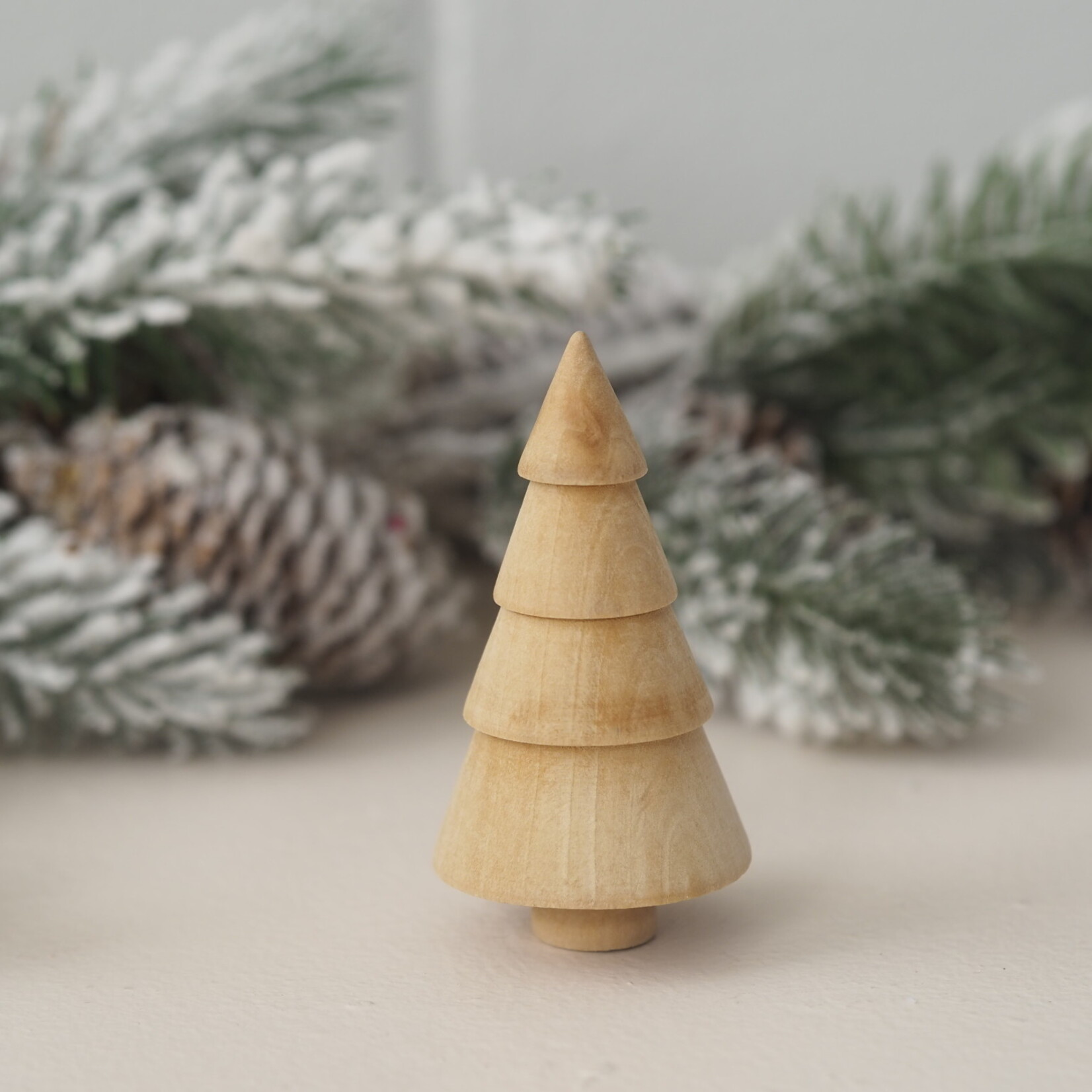Wooden fir tree
