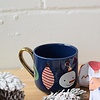 Christmas mug + linen set