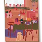 Carte - Joyeuses Fêtes table