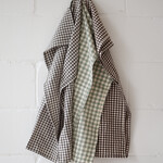 Gingham dishcloths
