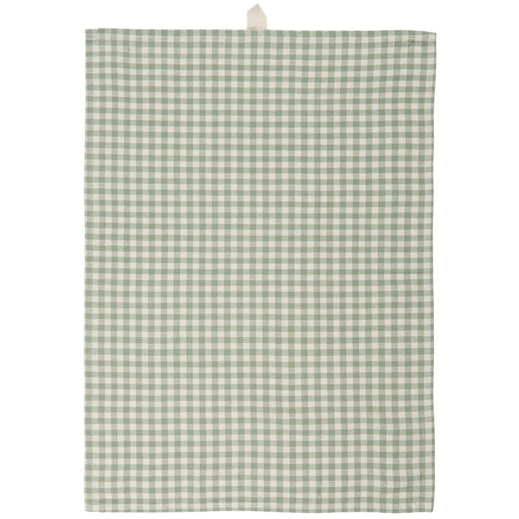 Gingham dishcloths