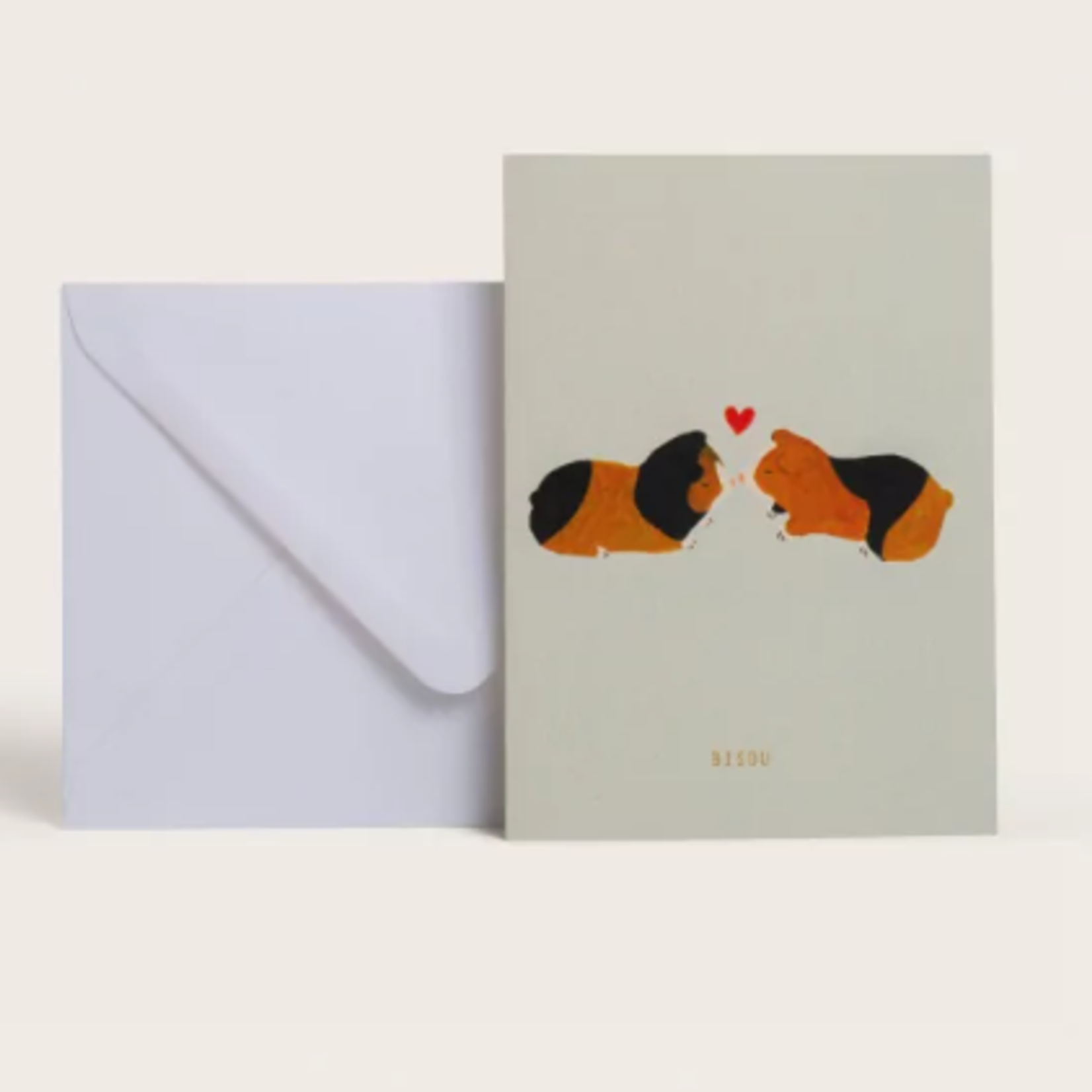 Greeting card - Guinea pigs