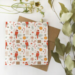 Carte -  Motif Cardinal
