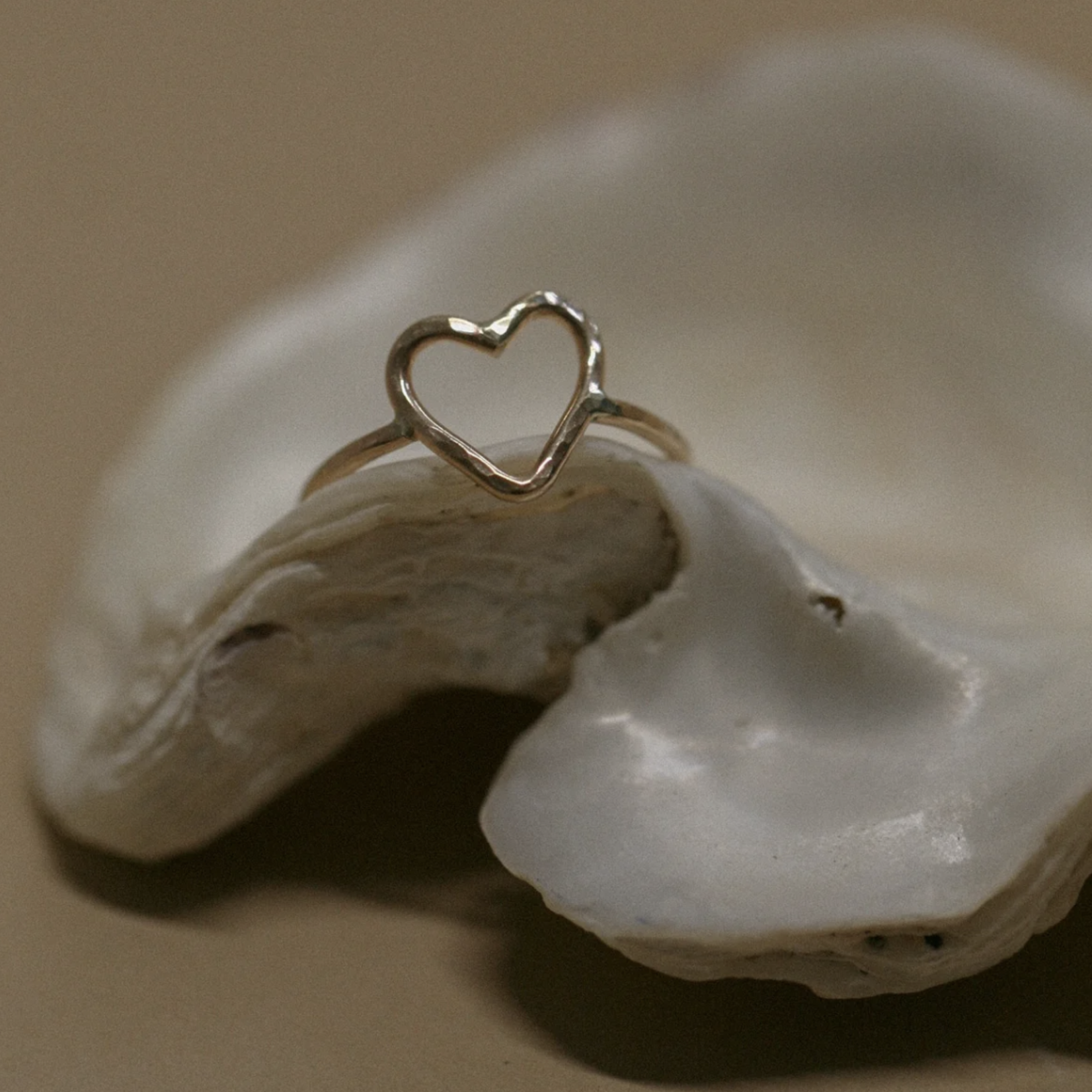 Bague Coeur or 14k