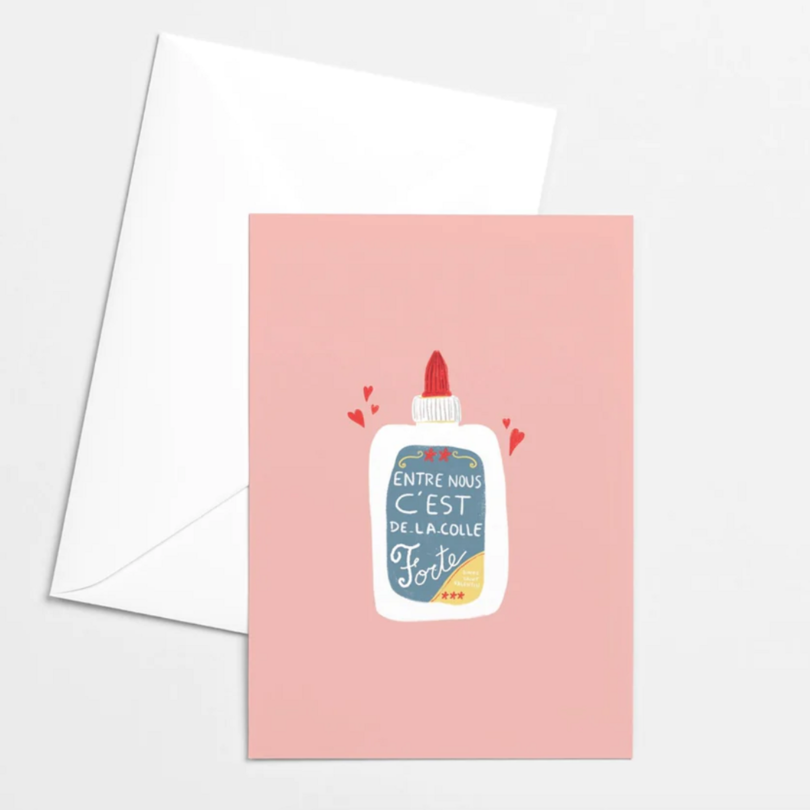 Greeting card - Glue