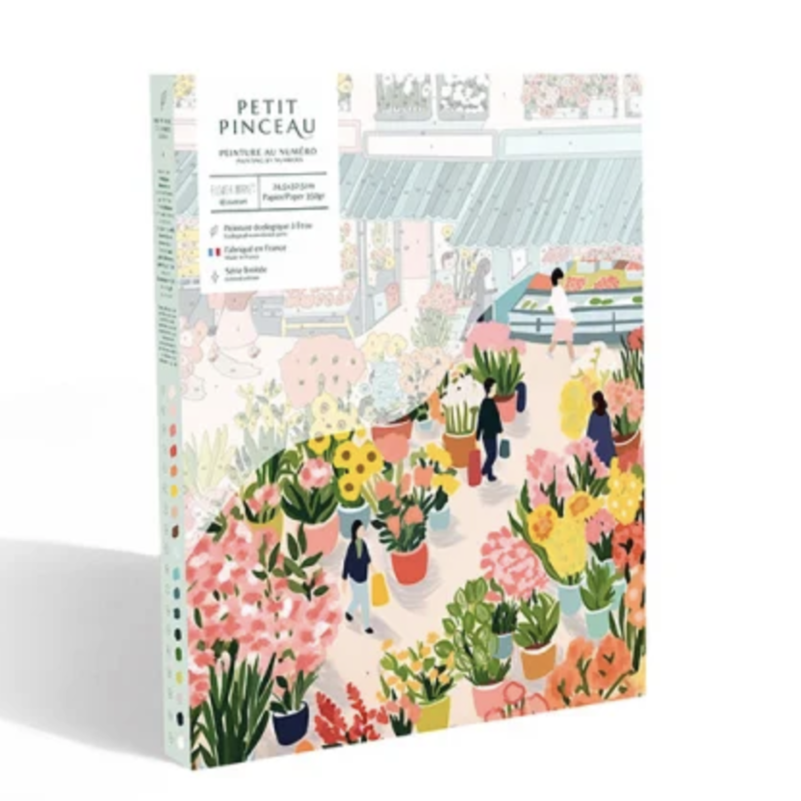 Painting by number set  - Flowers market